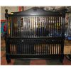 Image 1 : QUEEN HEADBOARD & FOOTBOARD NO RAILS/NO HARDWARE