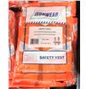 Image 1 : NEW 5 PACK SAFETY VEST O/S REFLECTIVE BREAK-AWAY