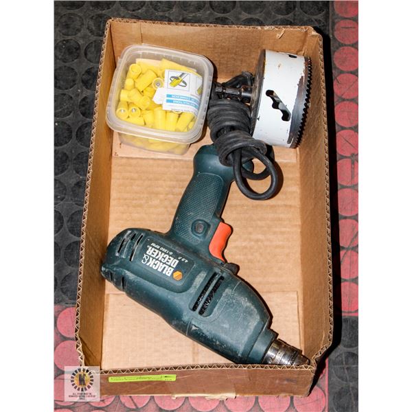 DRILL & HOLE SAW & MORE