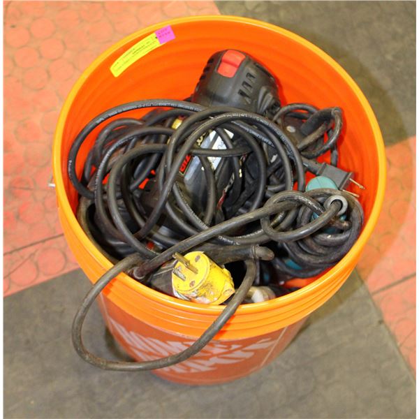 LOT 7 DRILLS/GRINDERS/EXT