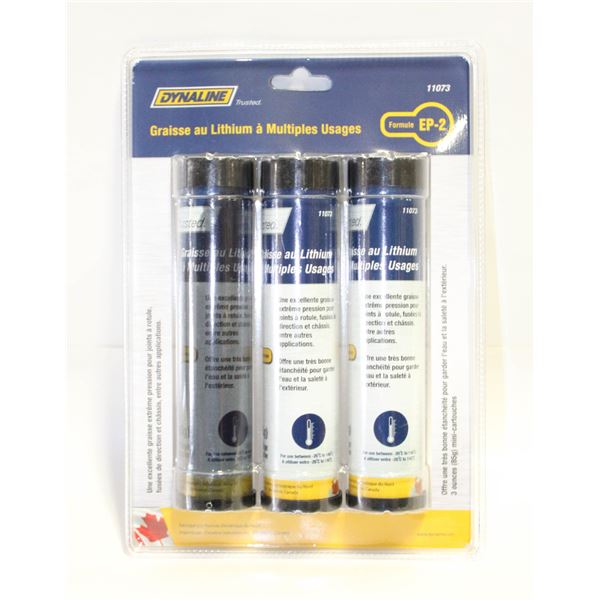 TWO X 3PACKS OF DYNALIINE MULTI PURPOSE