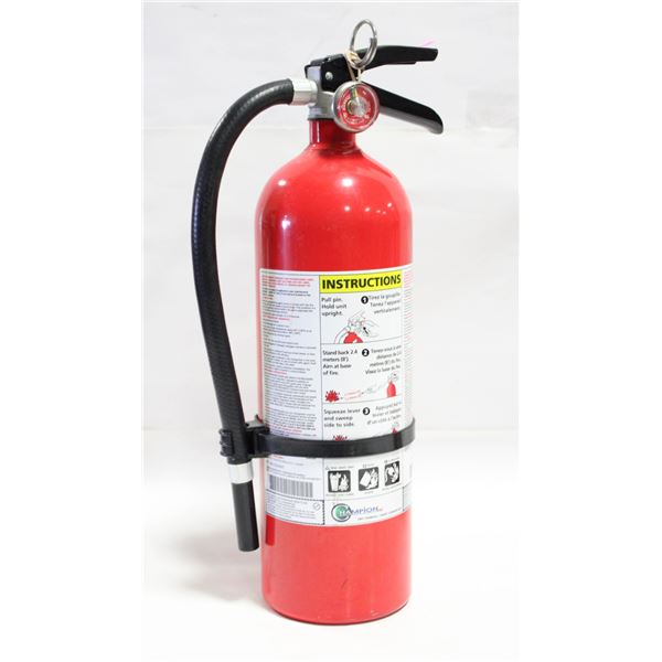 FULLY CHARGED & CERTIFIED FIRE EXTINGUISHER