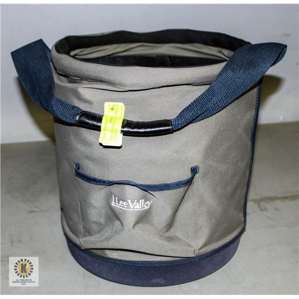 LEE VALLEY BIN WITH GARDENING SUPPLIES