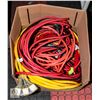 Image 1 : BOX OF EXTENSION CORDS - VARIOUS