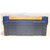 Image 1 : LARGE HEAVY DUTY TOOL BOX, W TRAY & CARRY CASE