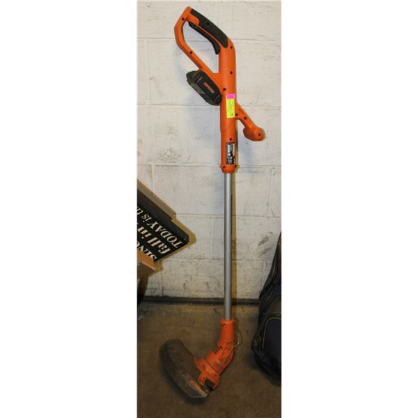 WORX WEED WACKER ELECTRIC WITH 20V MAX BATTERY