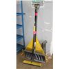PUSH BROOM, SHOVEL, & RAKE