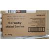 NEW CASE OF CARNABY MIXED BERRIES GUMMY CANDIES