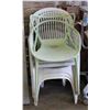 Image 1 : PKG OF 6 OUTDOOR PATIO CHAIRS