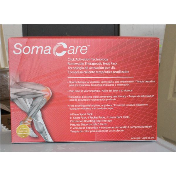 NEW CASE WITH 8 BOXES OF 6PC SOMA CARE SPORT CLICK