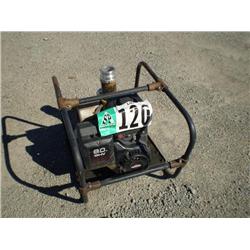 DAYTON 3 in PUMP, BRIGGS & STRATTON 8 HP GAS ENGINE