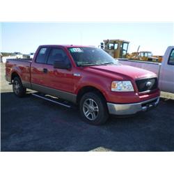 FORD F150XLT SUPER CAB PICKUP s/n 1FTPX12526FA59694: