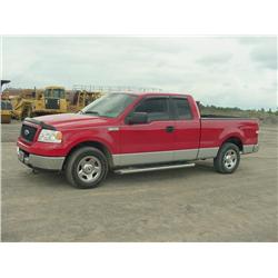 FORD F150XLT SUPER CAB 4 X 2 PICKUP s/n 1FTPX12585NA52950: