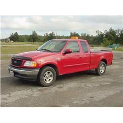 FORD F150XLT SUPER CAB PICKUP s/n 1FTRX17L22NB02916: