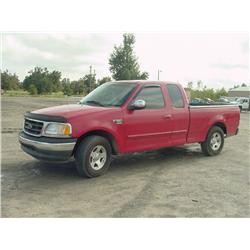 FORD F150XLT SUPER CAB 4 X 2 PICKUP s/n 1FTRX17L81KB46127: