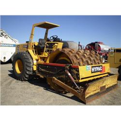 HYPAC C857A VIBRATORY PAD FOOT COMPACTOR s/n 109A22101543: