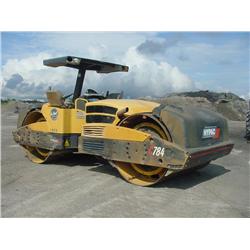 HYPAC C784A TANDEM SMOOTH DRUM VIBRATORY COMPACTOR s/n 901A22901572: