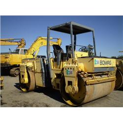 BOMAG BW202 ADH-2 TANDEM SMOOTH DRUM VIBRATORY COMPACTOR s/n 109640610103U: