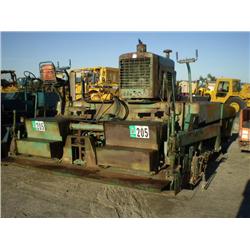 BARBER GREENE SA41 ASPHALT PAVER s/n SA41X1373: