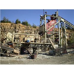 TELSMITH / P.E.P. STATIONARY SCREENING TOWER / WET WASH PLANT s/n N/A: