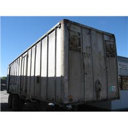 FRUEHAUF 40ft. T/A STORAGE VAN TRAILER s/n N/A: