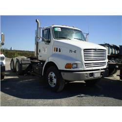 STERLING AT9513 T/A TRUCK TRACTOR s/n 2FWYKMDB3XAA51770:
