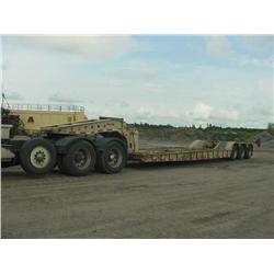 TRAIL KING TK110HDG523 55 TON TRI-AXLE (PAVER SPECIAL) LOWBOY TRAILER s/n 1TKJ052375M077711: