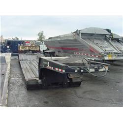 ETNYRE BLACK HAWK PRTN50TD3-T1 50 TON TRI-AXLE LOWBOY TRAILER s/n 1E9274001YE111246: