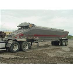 FLOW BOY CB4000 T/A 42ft LIVE BOTTOM ASPHALT TRAILER s/n 1H9SS422XWN101124: