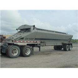 FLOW BOY CB4000 T/A 42ft LIVE BOTTOM ASPHALT TRAILER s/n 1H9SS4226XN101106:
