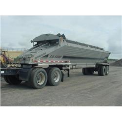 FLOW BOY CB4000 T/A 42ft LIVE BOTTOM ASPHALT TRAILER s/n 1H9SS4224XN101105: