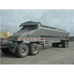 FLOW BOY CB4000 T/A 42ft LIVE BOTTOM ASPHALT TRAILER s/n 1H9SS4222XN101104: