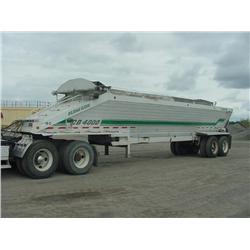 FLOW BOY CB4000 T/A 40ft. LIVE BOTTOM ASPHALT TRAILER s/n 1H9SS4126NN101881: