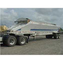 FLOW BOY CB4000 T/A 42ft LIVE BOTTOM ASPHALT TRAILER s/n 1H9SS4223WN101045: