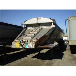 FLOW BOY CB4000 T/A 42ft LIVE BOTTOM ASPHALT TRAILER s/n 1H9SS4221XN101112: