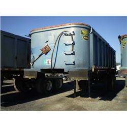 HILBILT 2429 HDMT 24ft T/A END DUMP TRAILER s/n 1H9A3B4A2W1015217: