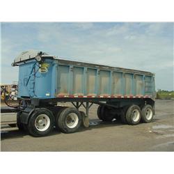 HILBILT 2429 HDMT 24ft T/A END DUMP TRAILER s/n 1H9A3B4AXW1015210: