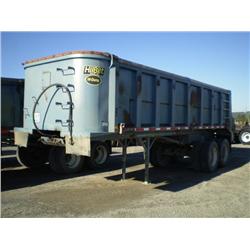 HILBILT 2429 HDMT  24ft T/A END DUMP TRAILER s/n 1H9A3B4A4V1015041: