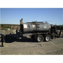 SHOP MADE T/A ASPHALT DISTRIBUTOR TRAILER