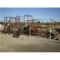 ASSORTED METAL STAIRWAYS