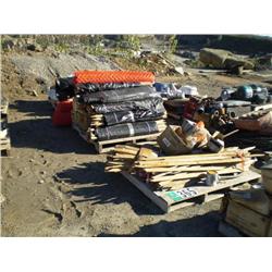 (3) PALLETS CONSTRUCTION SUPPLIES
