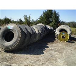 ASSORTED USED TIRES