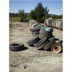 ASSORTED USED TIRES