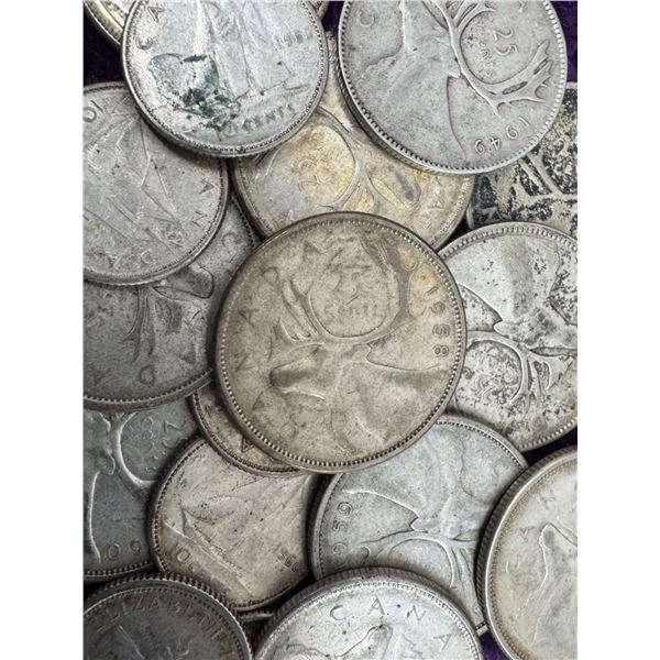 CANADIAN SILVER COINS