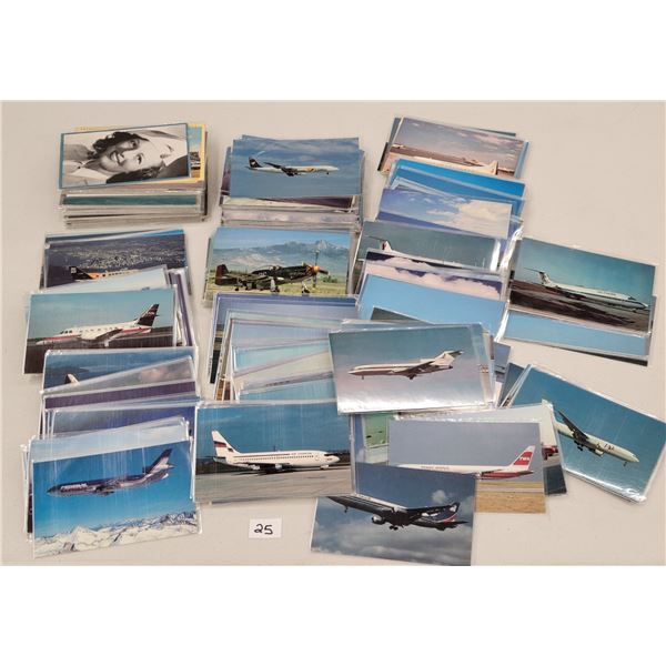 Transportation - Aviation Airline Postcards Approx. 300