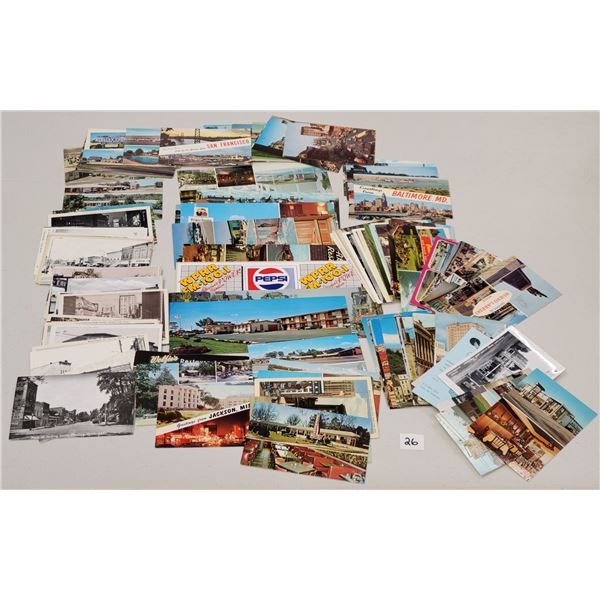 Postcards with Coca-cola 135+