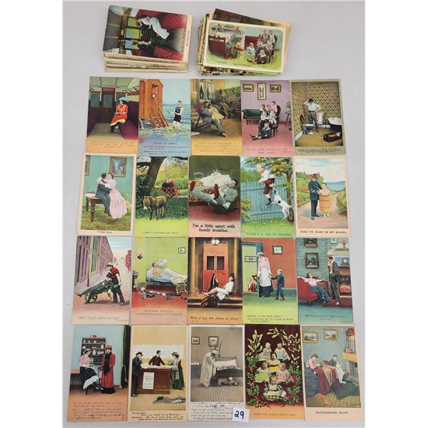 Bamforth Publishing Comic - Humor Postcards 100+