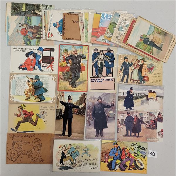 Police on Postcards 40+