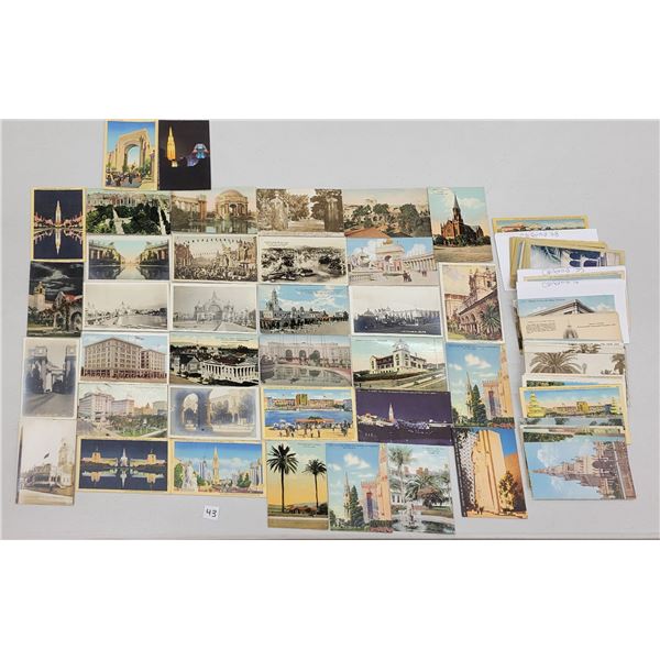 California Exposition Postcards 95+
