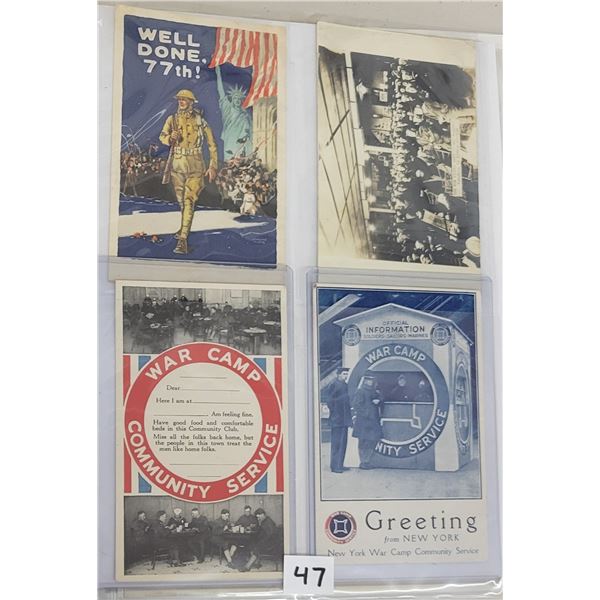 UWWC - United War Work Campaign Album 50 Pieces